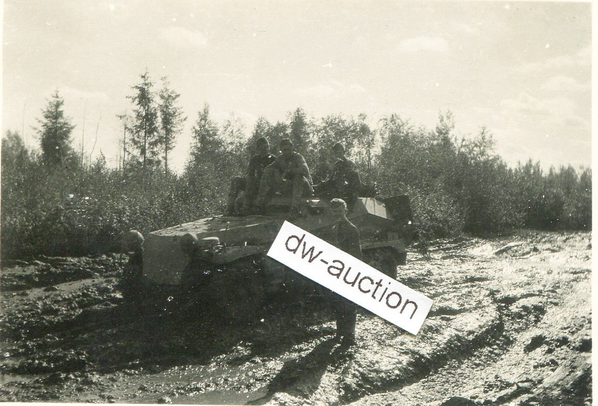 GD , SdKfz Halbkette in Rußland