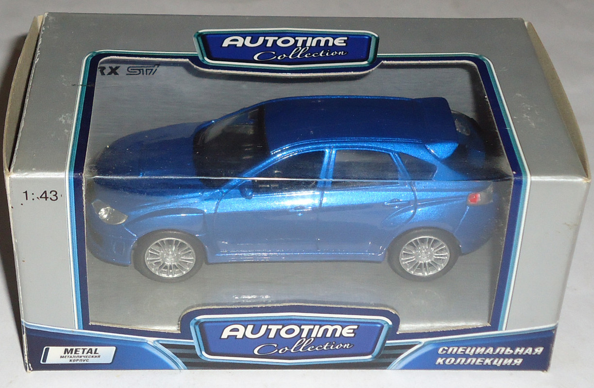 S-Impreza коробка