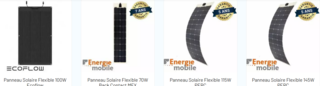 Des panneaux solaires flexibles