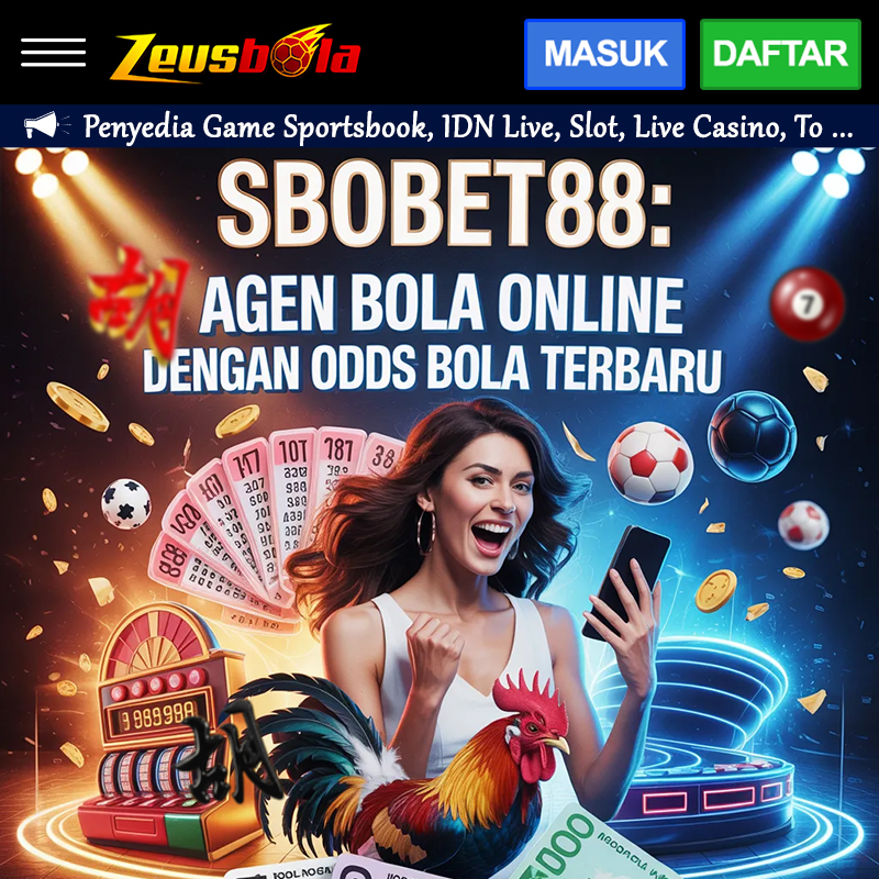 SBOBET88: Agen Bola Online dengan Odds Bola Terbaru image 1