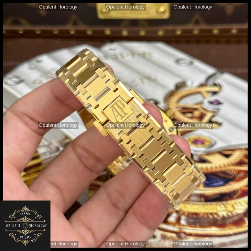 Audemars Piguet Royal Oak Jumbo Extra-Thin Openworked 16204 39mm Automatic Skeleton - Super Clone