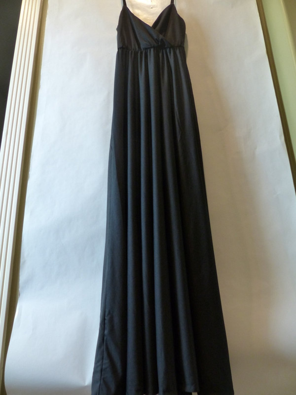 ASOS DESIGN WOMENS SLEEVELESS WRAP FRONT TIE BACK MAXI DRESS IN BLACK SIZE 2 ASOS DESIGN WOMENS SLEEVELESS WRAP FRONT TIE BACK MAXI DRESS IN BLACK SIZE 2