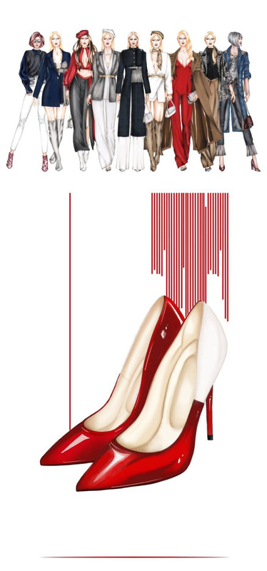 I will do a fashion illustration and sketches I will do a fashion illustration and sketches