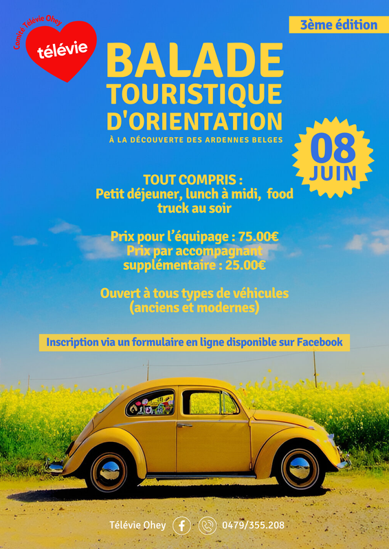 Support de communication Télévie Ohey — visuel 4