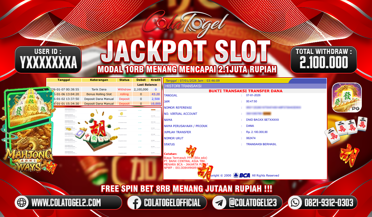 JACKPOT SLOT GACOR!!