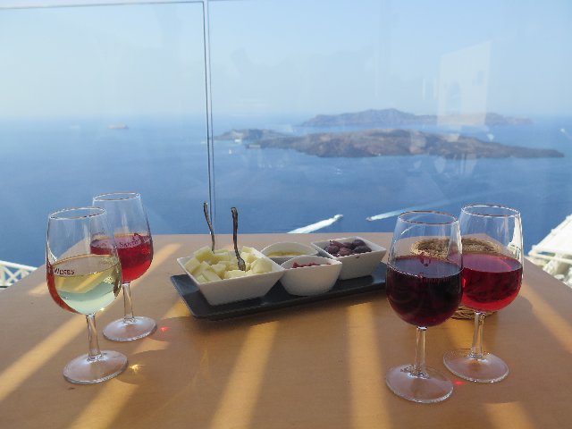 Atenas, Santorini y Mykonos: las joyas de Grecia. - Blogs de Grecia - DÍA 4: Martes 8 de Septiembre de 2015: Santorini (Kamari, Fira y Firostefani) (4)