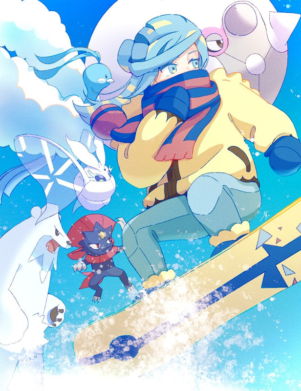 grusha-altaria-weavile-frosmoth-beartic-