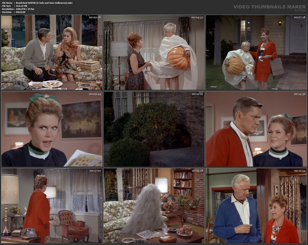 Bewitched S04E08 (A Safe and Sane Halloween).mkv