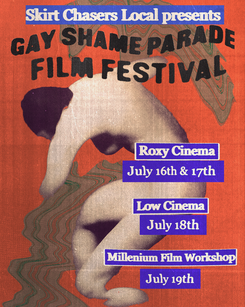 Gay Shame Parade poster