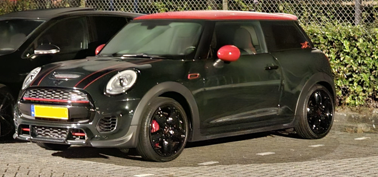 Mini Jcw 4 (zonder nummerbord)
