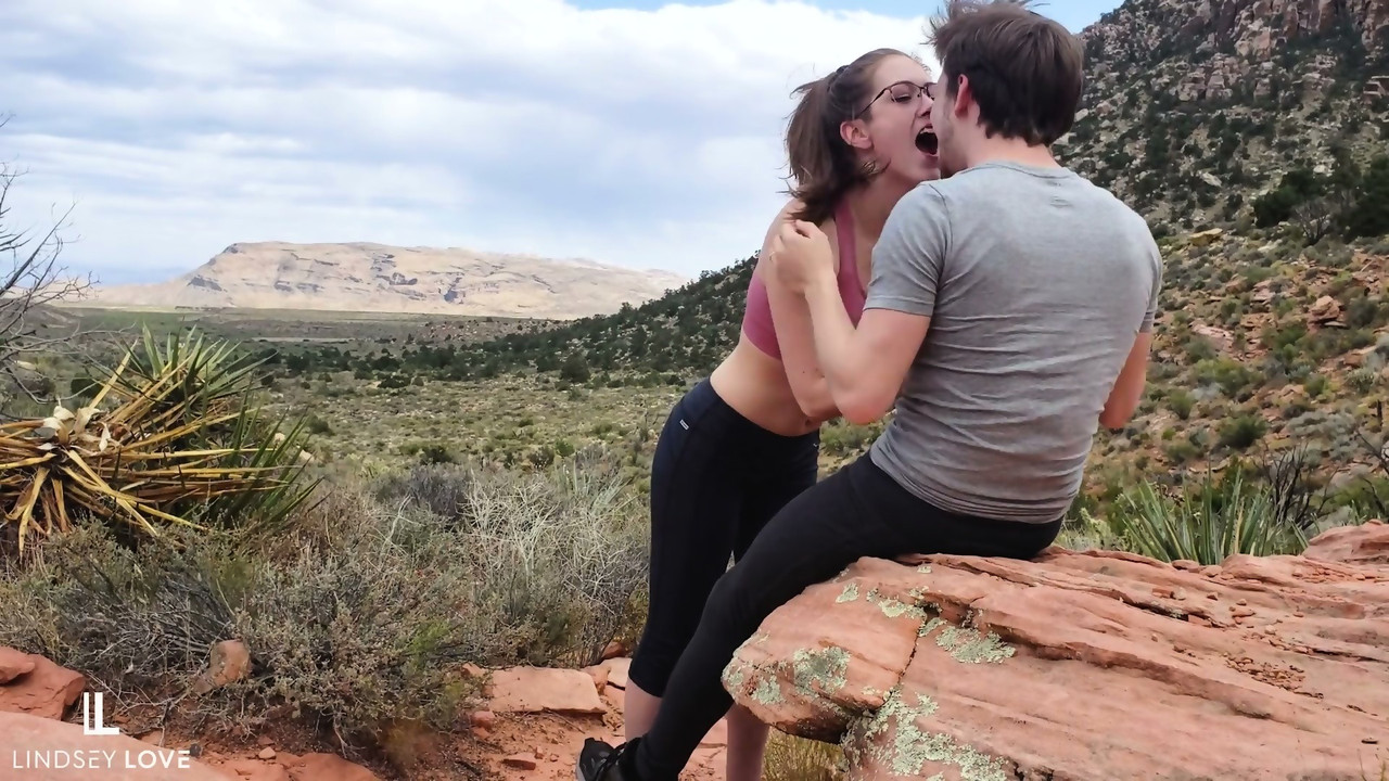 College Friends Sex at the Red Rock Canyon