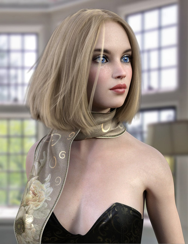 Natty Hair for Genesis 8 Female(s)