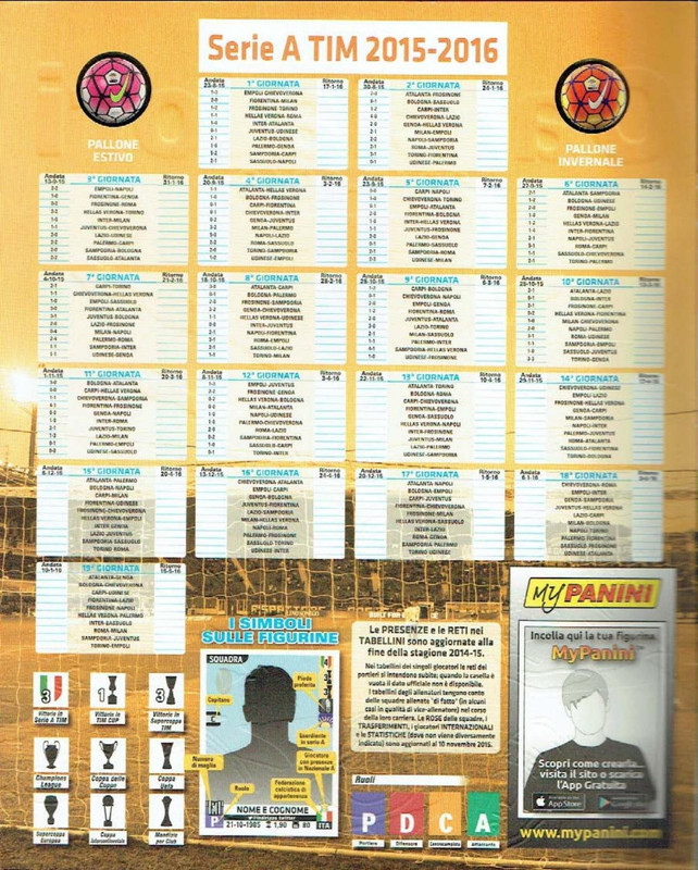 Album Calciatori 2015-2016 Panini-002