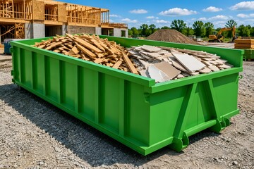 Pure Vision Services heavy-duty waste dumpster delivery in Dallas, TX
