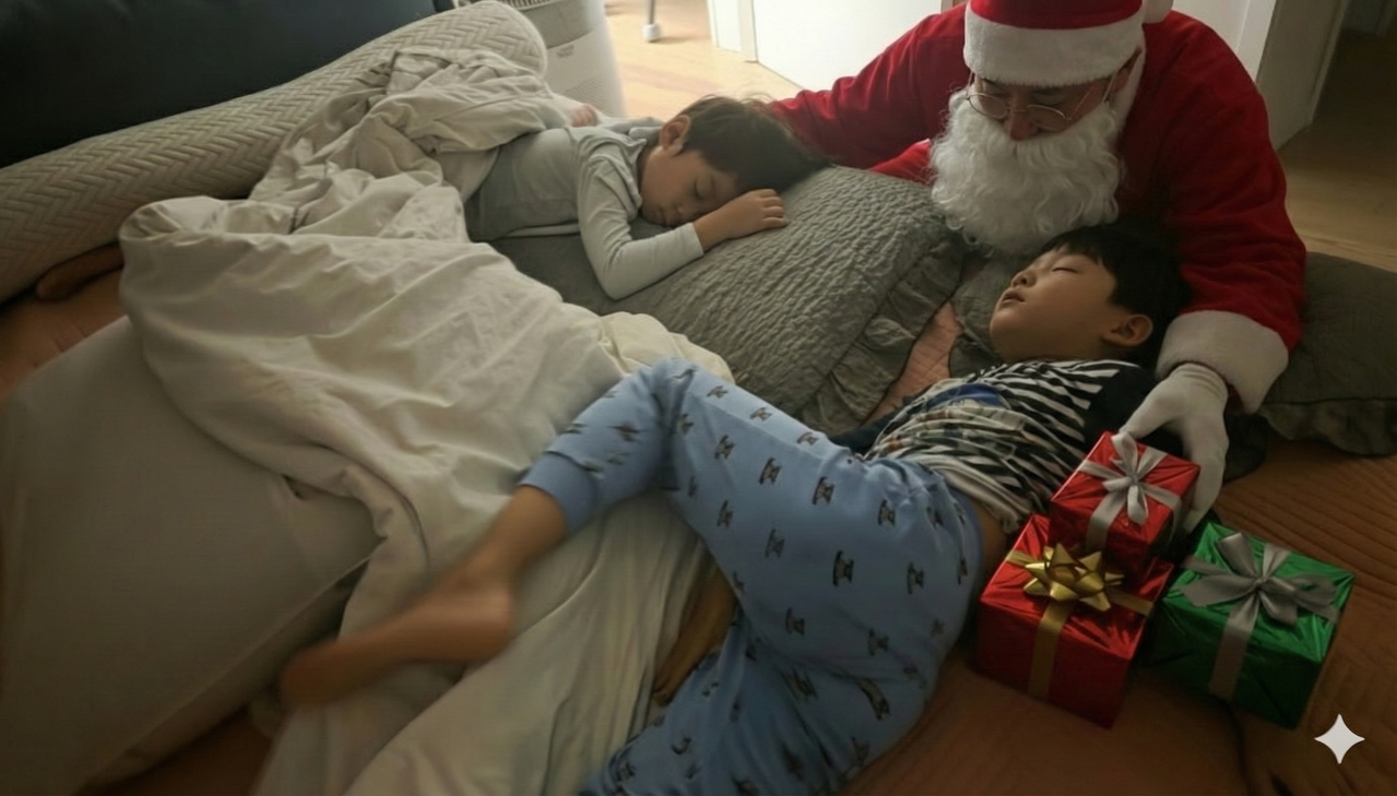 산타가 선물주는 영상 만들기 프롬프트 끝판왕