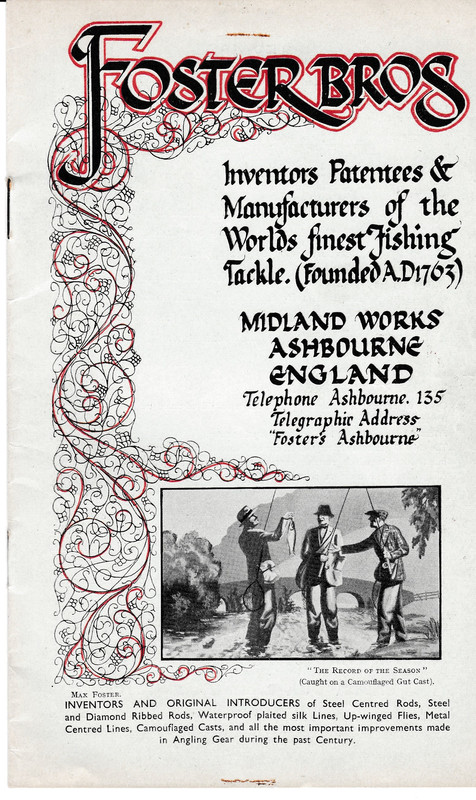 Foster Bros Catalogue cover