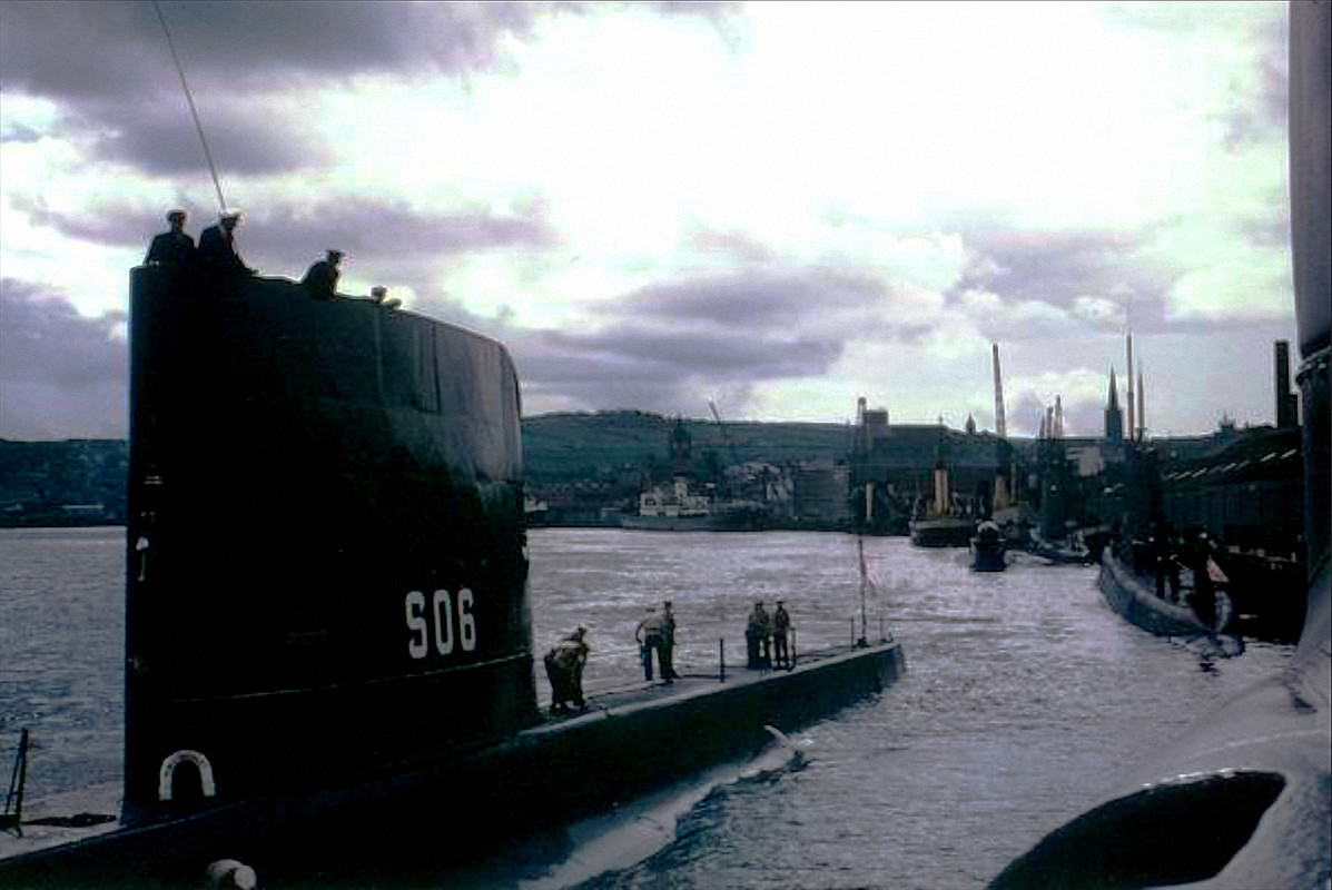 HMS Cachalot (S.06) Londonderry, May 1965