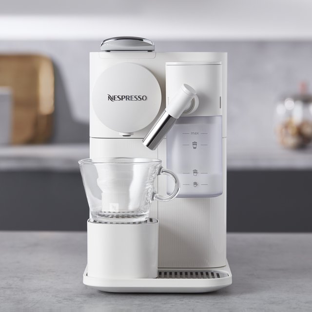 Lattissima One Silky White - One Touch Milk & Coffee Machine