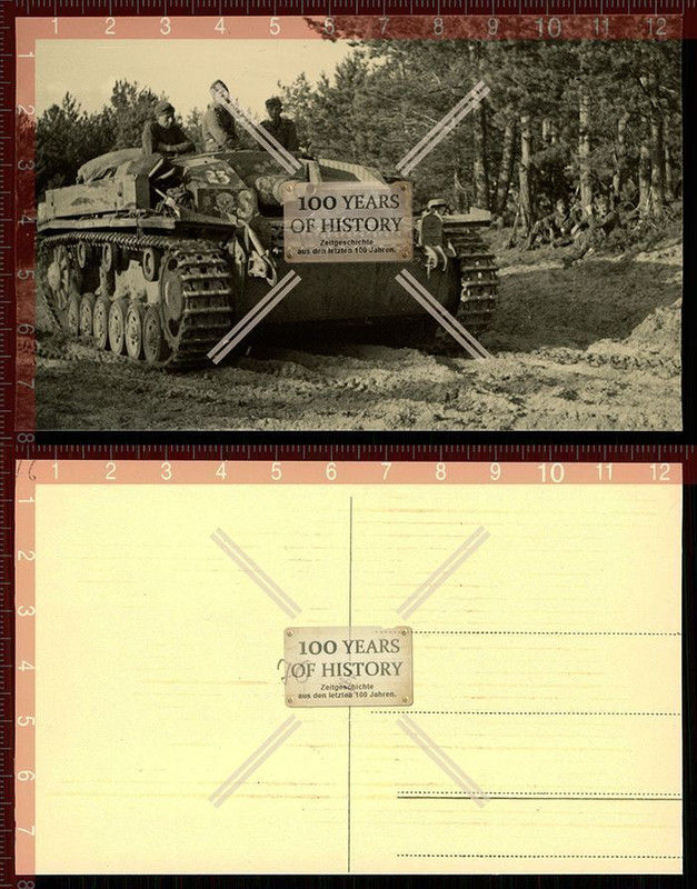 Orig. Foto Panzer Tank Sturmgeschütz Russland