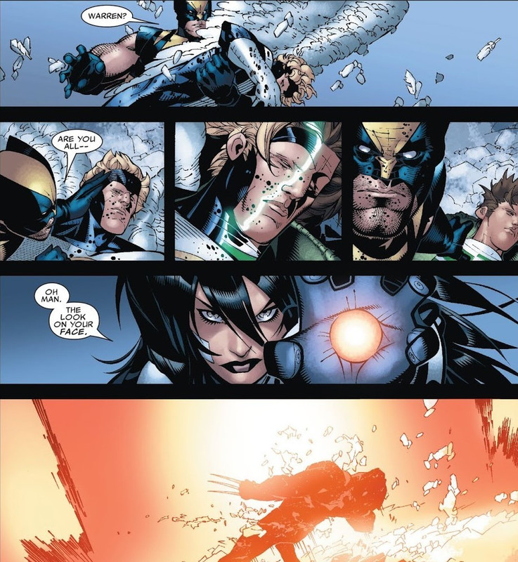 7080520-telepathic illusions- fools wolverine with one of her illusions. (x-men messiah complex)