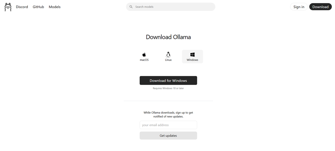 Ollama Download