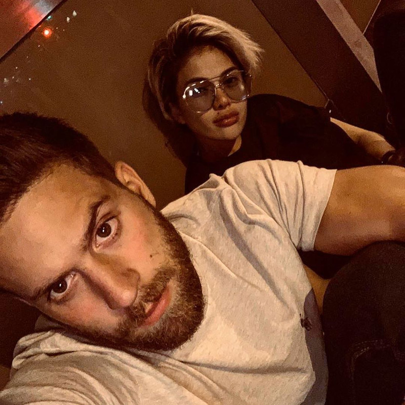 Nikita Mirzani dan pacar bulenya, Betsalel Fdida.