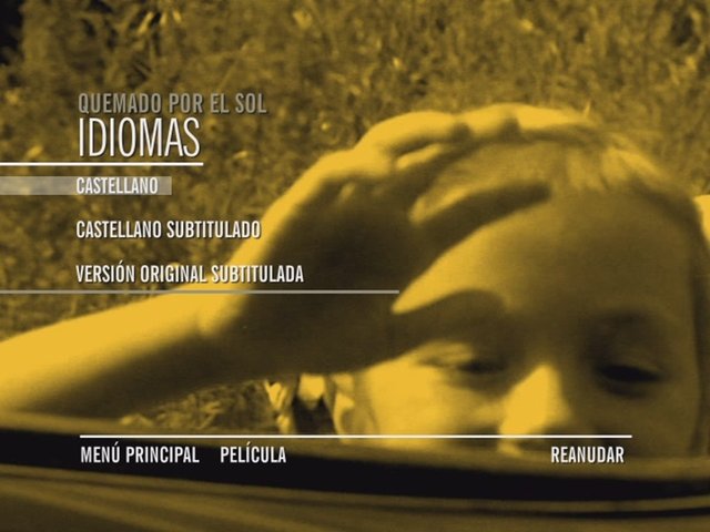 2 - Quemado por el Sol [DVD9 Full][Pal][Cast/Ru][Sub:Cast][Drama][1994]