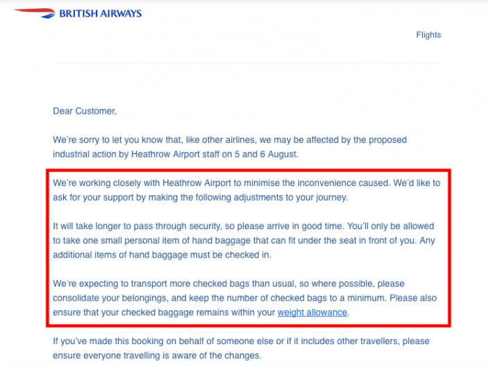 British Airways: check-in, equipajes, asientos - Foro Aviones, Aeropuertos y Aerolíneas