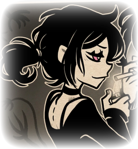 ashley graves icon with blurred borders