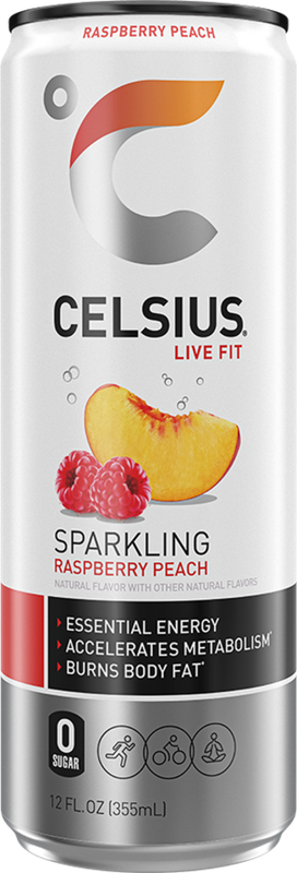 Celsius - Sparkling Raspberry Peach