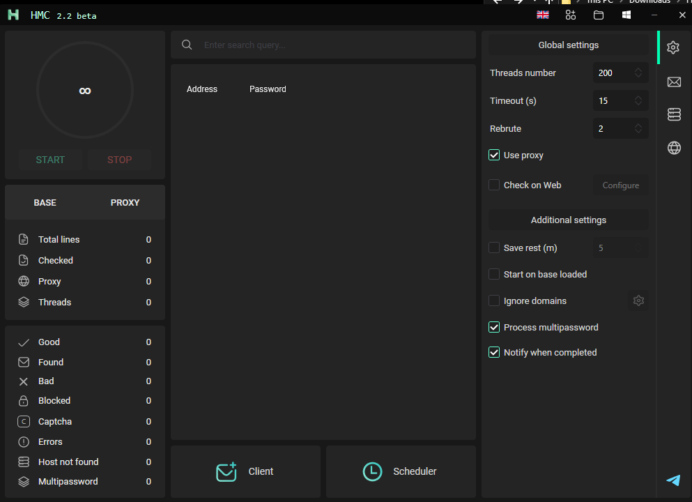 HMC 2.2.0 Checker Hacking tool category proxy