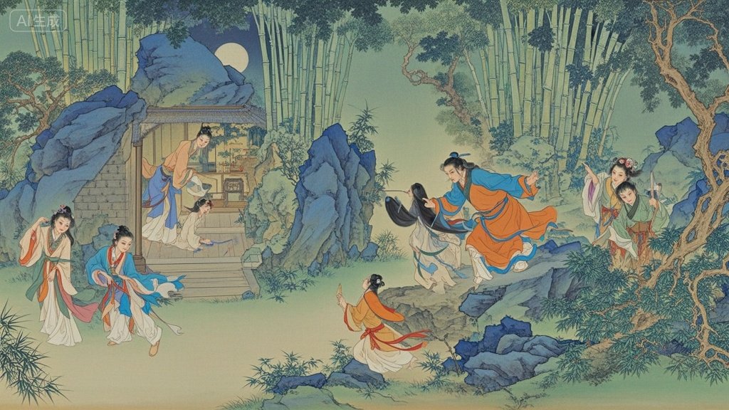 红绣囊里藏鬼画，寿宴当场现诡异