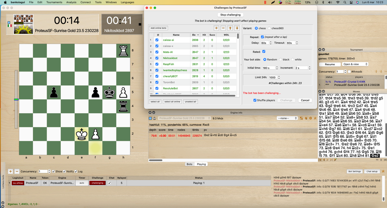 Proteus Chess SF - Developing my Stockfish derivative - Banksia