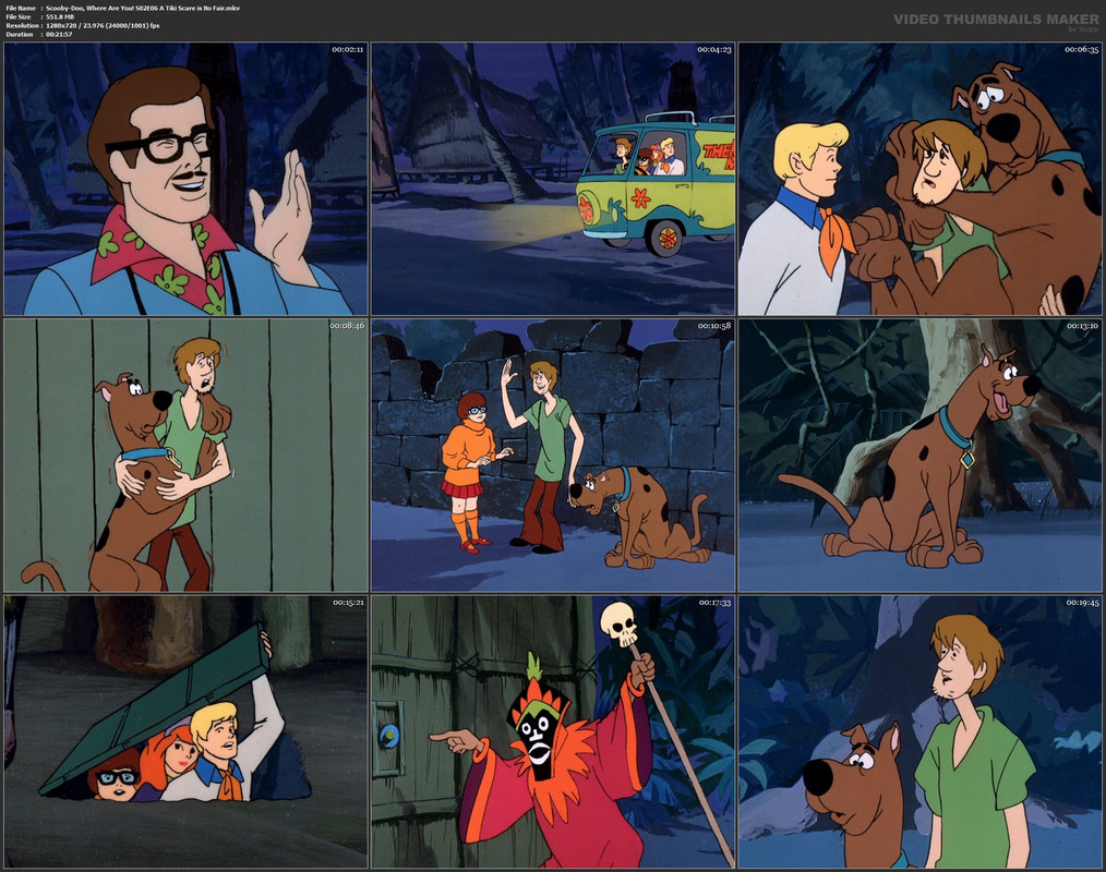 Scooby-Doo, Where Are You! S02E06 A Tiki Scare is No Fair.mkv