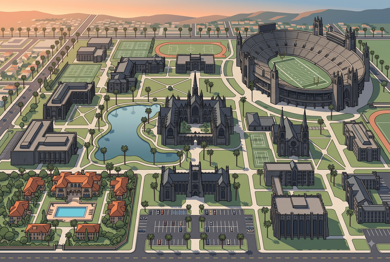 Santerra Campus Map