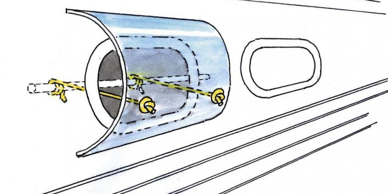portillo para lluvia