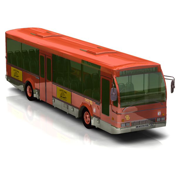  EMT Bus (for Poser)