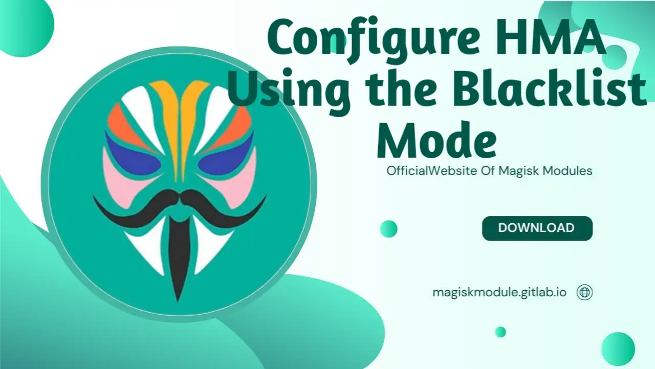 Configure HMA Using the Blacklist Mode