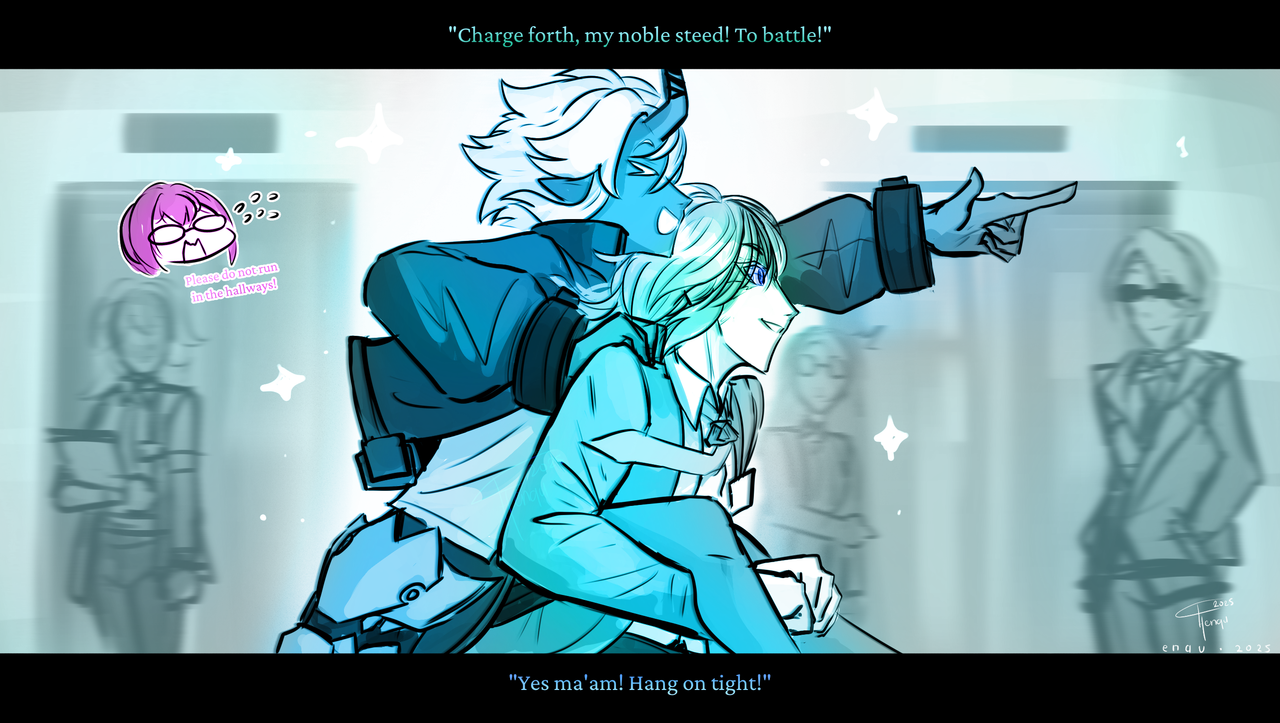 Fanart courtesy of Enqu: @InsideTSC (twitter) enquu.bsky.social (bluesky) u/enquuuuuuuu (reddit)