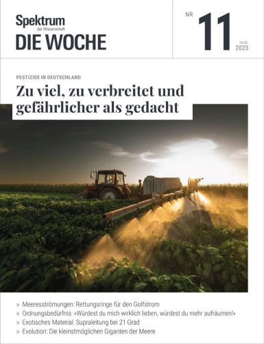 Cover: Spektrum der Wissenschaft Die Woche No 11 vom 16  März 2023