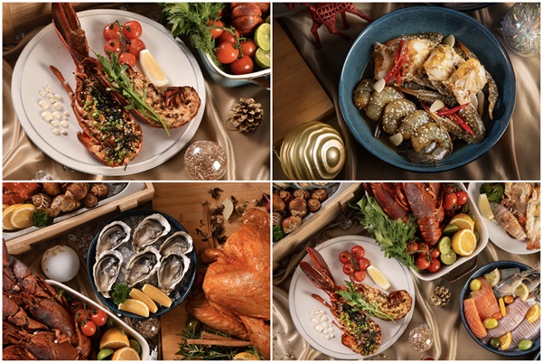 Christmas Eve Buffet Dinner at Plate Restaurant Carlton Hotel 5