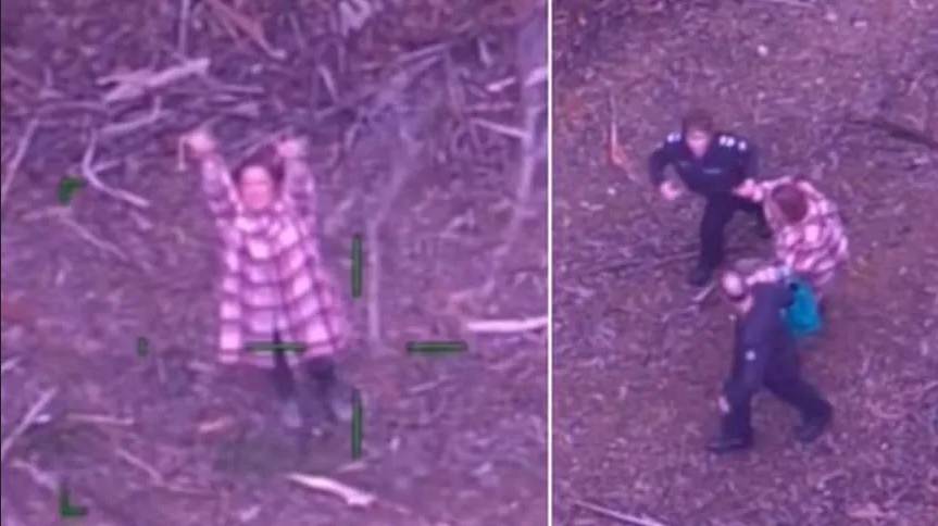 Estuvo perdida en un bosque y sobrevivió cinco días con caramelos y vino