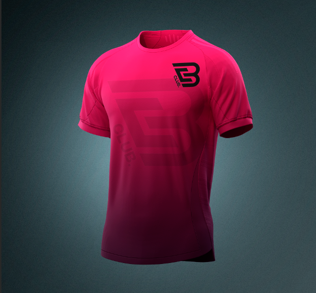 Vista traseira da camiseta