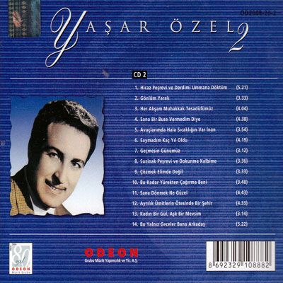 Yasar Özel 2 - Cd 2