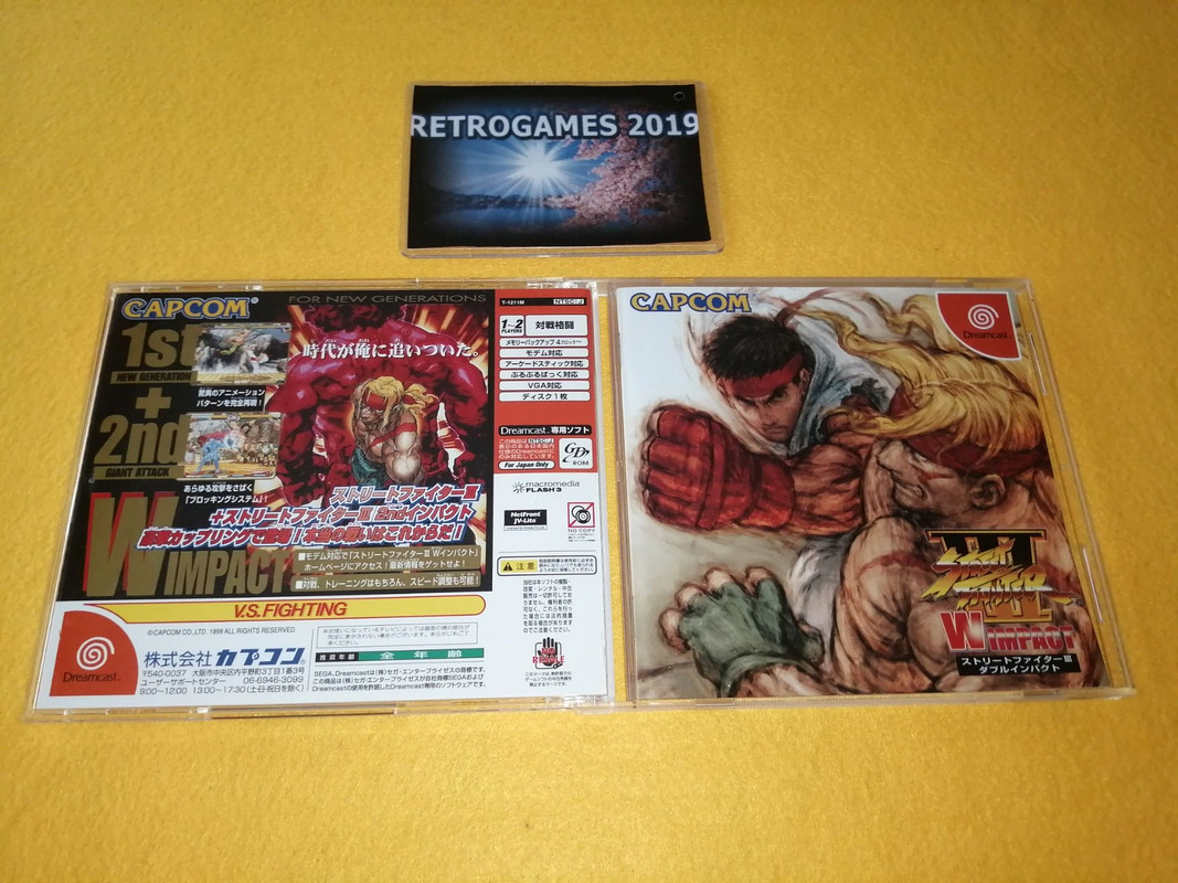 Street Fighter Iii W Impact Sega Dreamcast Spine Card Reg Card Ebay Street Fighter Iii W Impact Sega Dreamcast Spine Card Reg Card Ebay