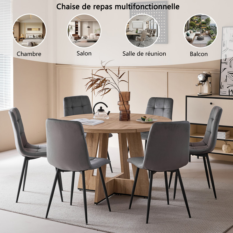 Chaises polyvalentes et élégantes