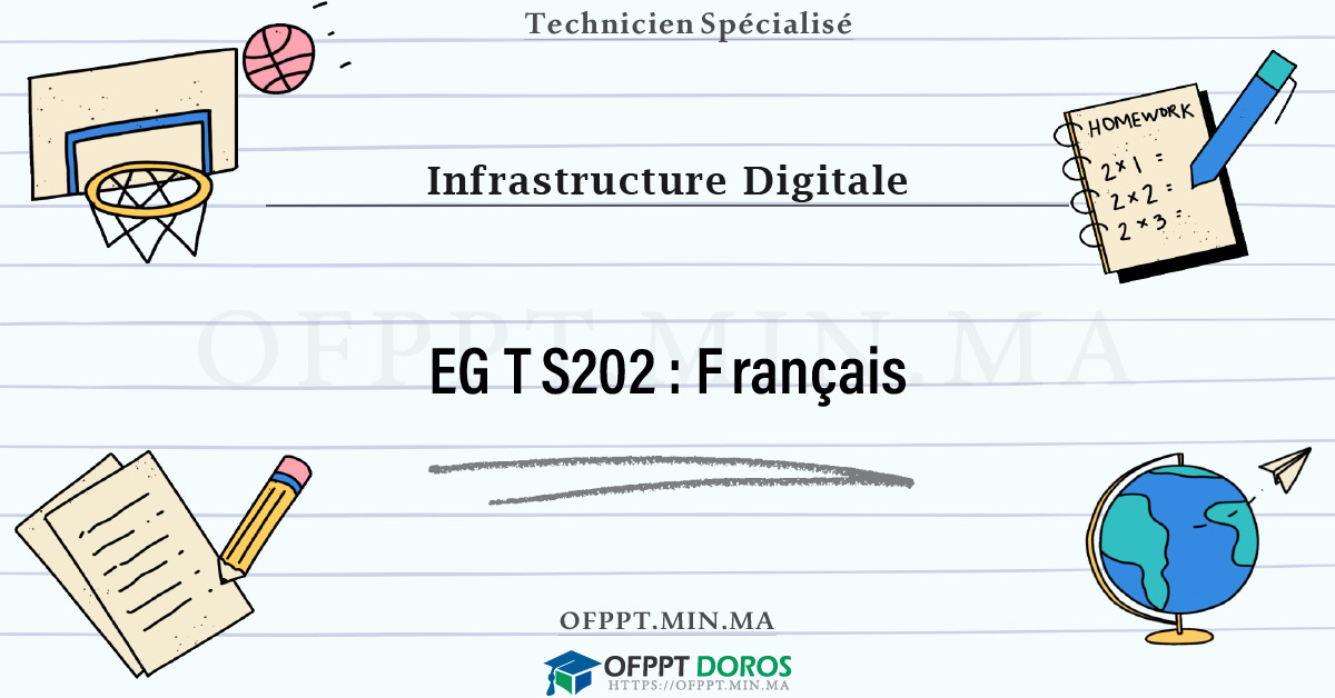 Sommaire détaillé du cours Français EGTS202 OFPPT - Structure du module