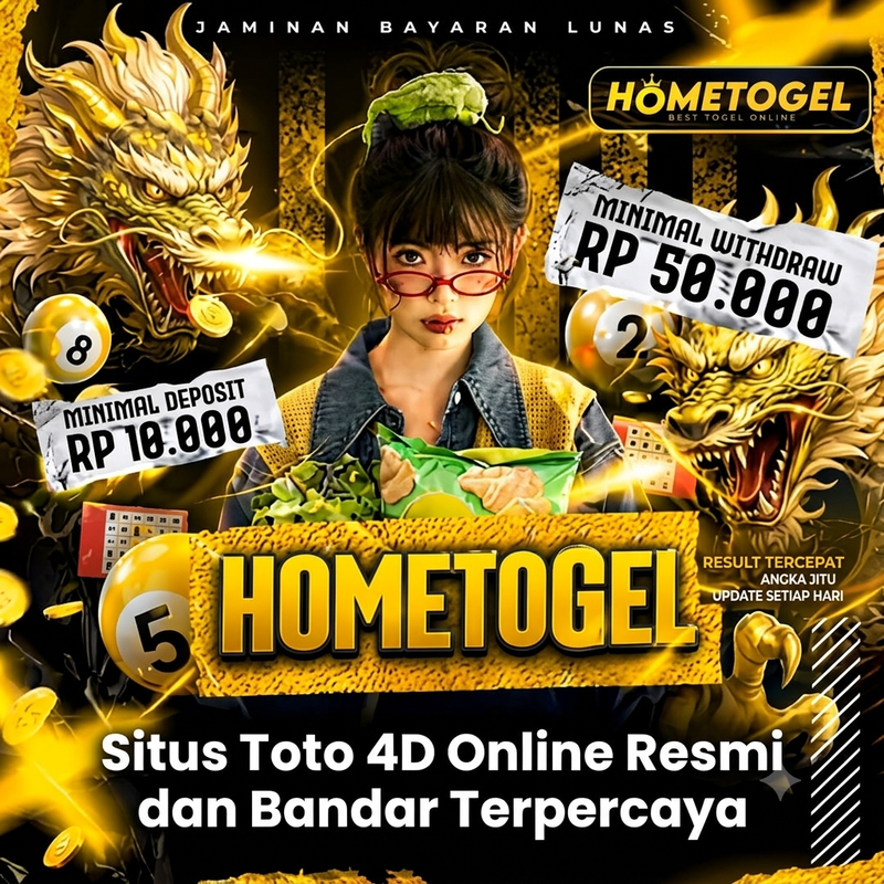 HOMETOGEL | Bandar Toto 4D Online Resmi dan Terpercaya