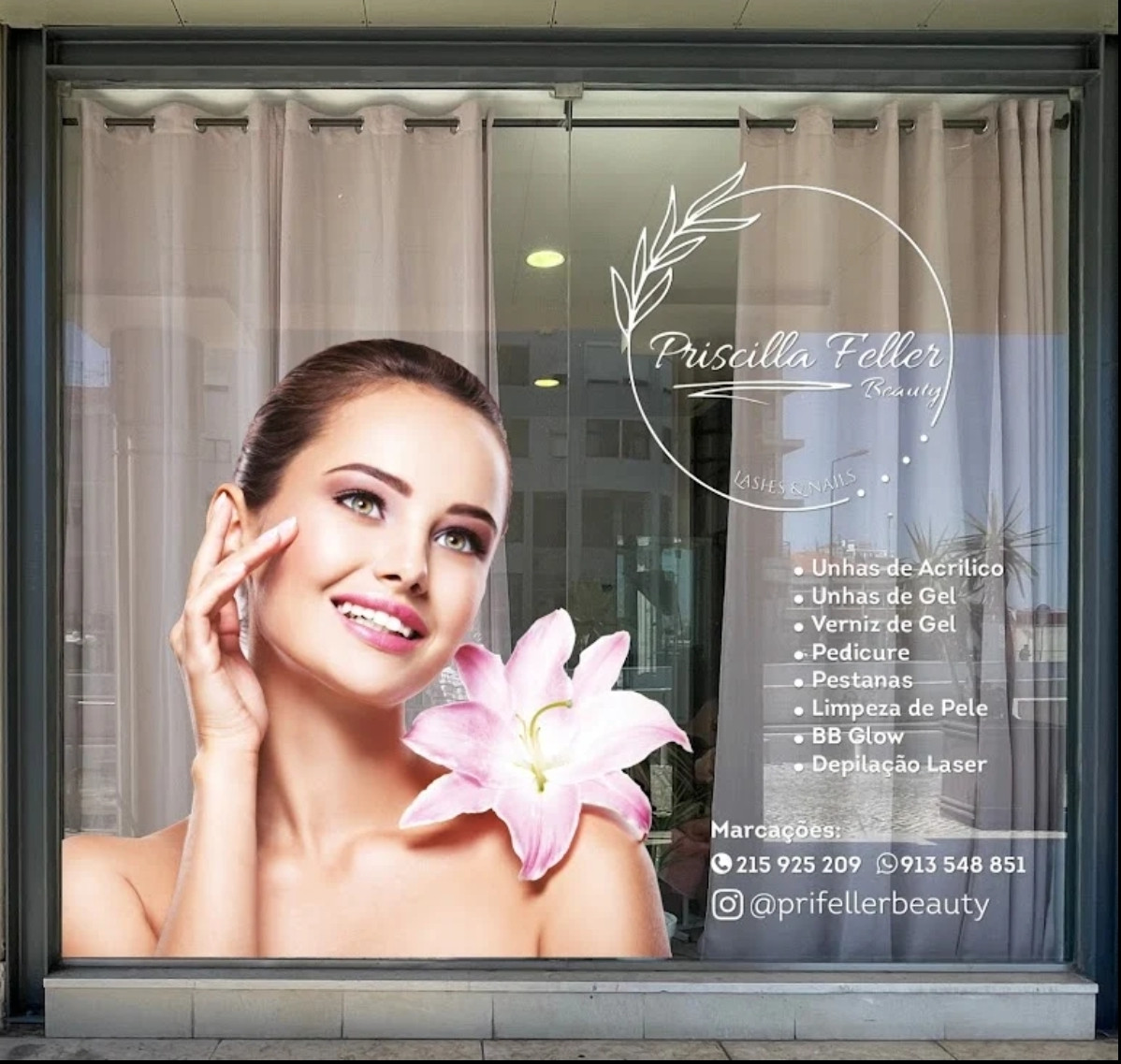 [Foto da entrada da clínica na Cruz de Pau]