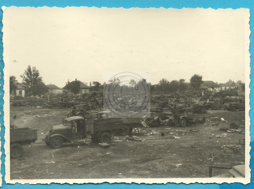 Panzer, Tank, Russland Zerstörung auf dem Vormar